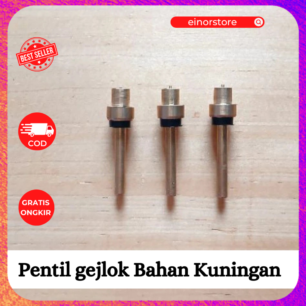 PENTIL GEJLUK DEPAN BAHAN KUNINGAN POMPA DEPAN GEJLUK KUNINGAN