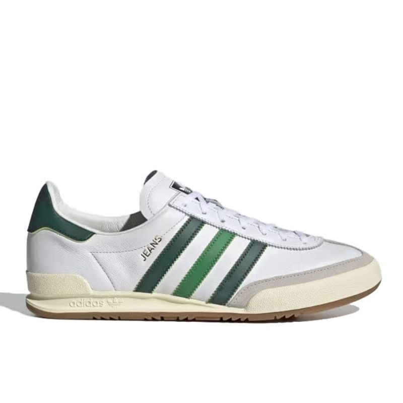 Adidas Jeans White Green Original