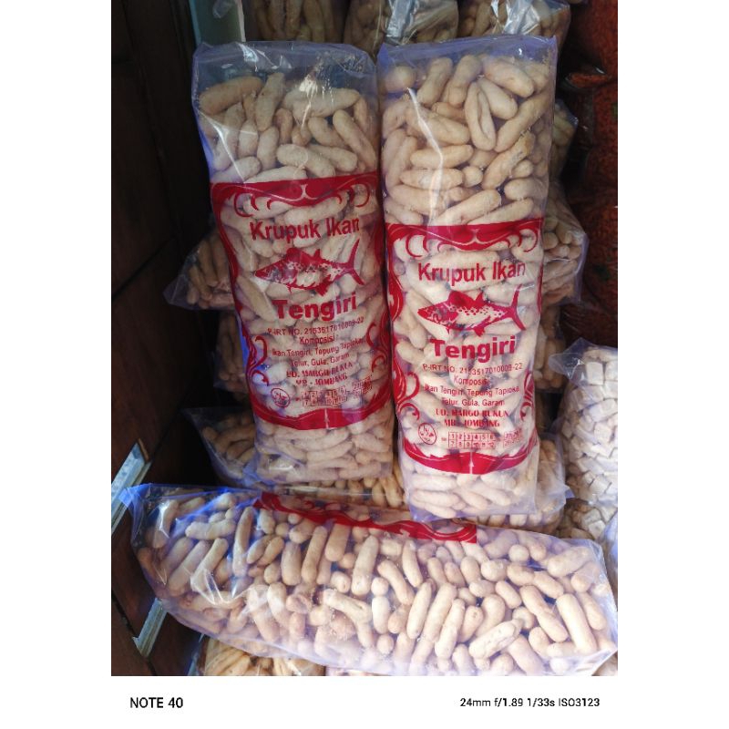 

1kg KERUPUK IKAN TENGGIRI AMPLANG - CITARASA snack