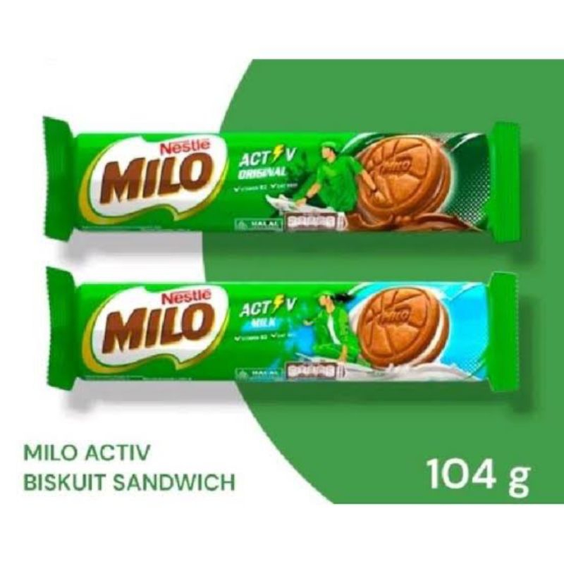 

Milo Activ Biskuit Sandwich 104 g