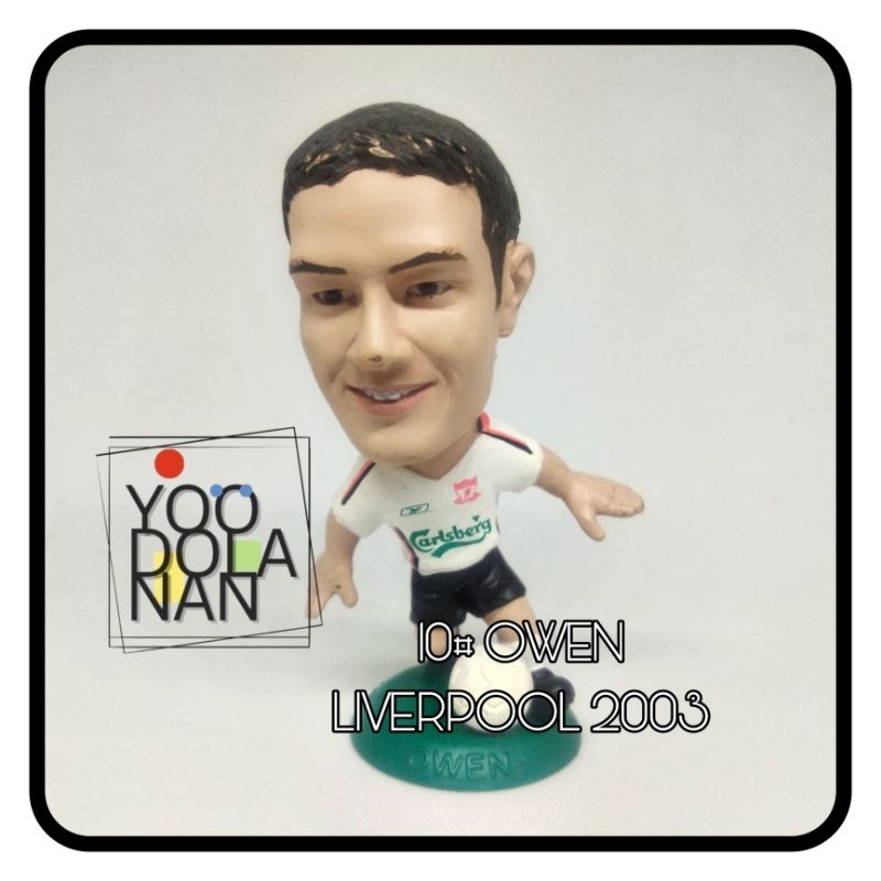 10# OWEN - LIVERPOOL 2003 POCKET SPORTS CORINTHIAN FIGURE PEMAIN BOLA