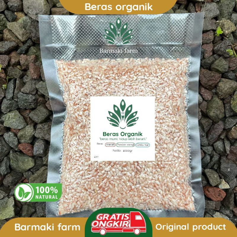 

BERAS MERAH ASLI 1 Kg