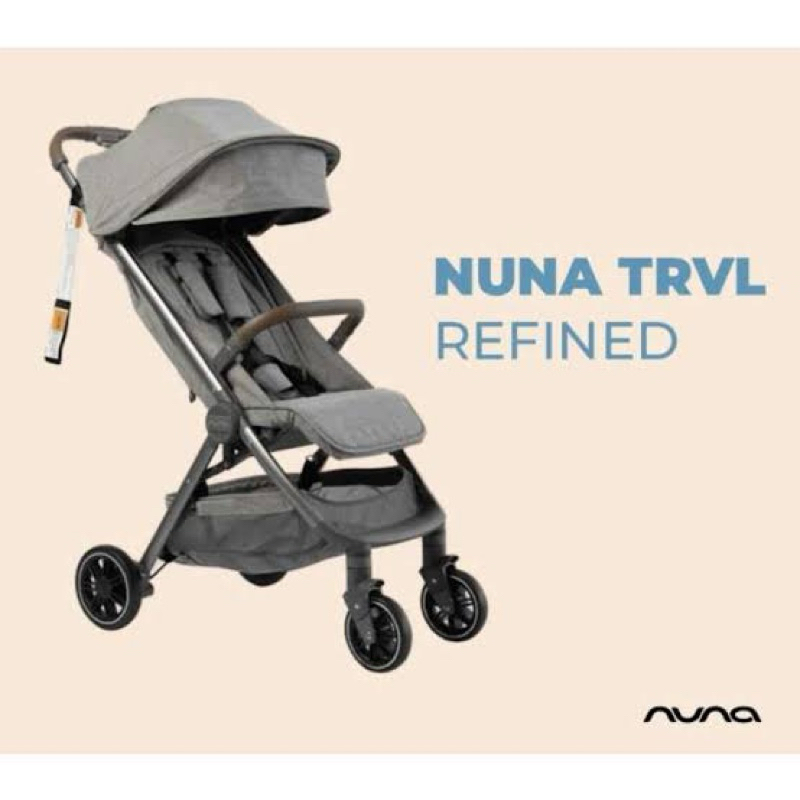 preloved stroller nuna trvl refined
