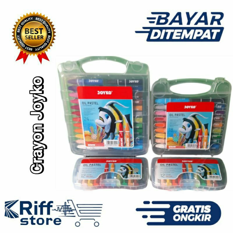 

Crayon oil crayon minyak Joyko OP-12 18 24
