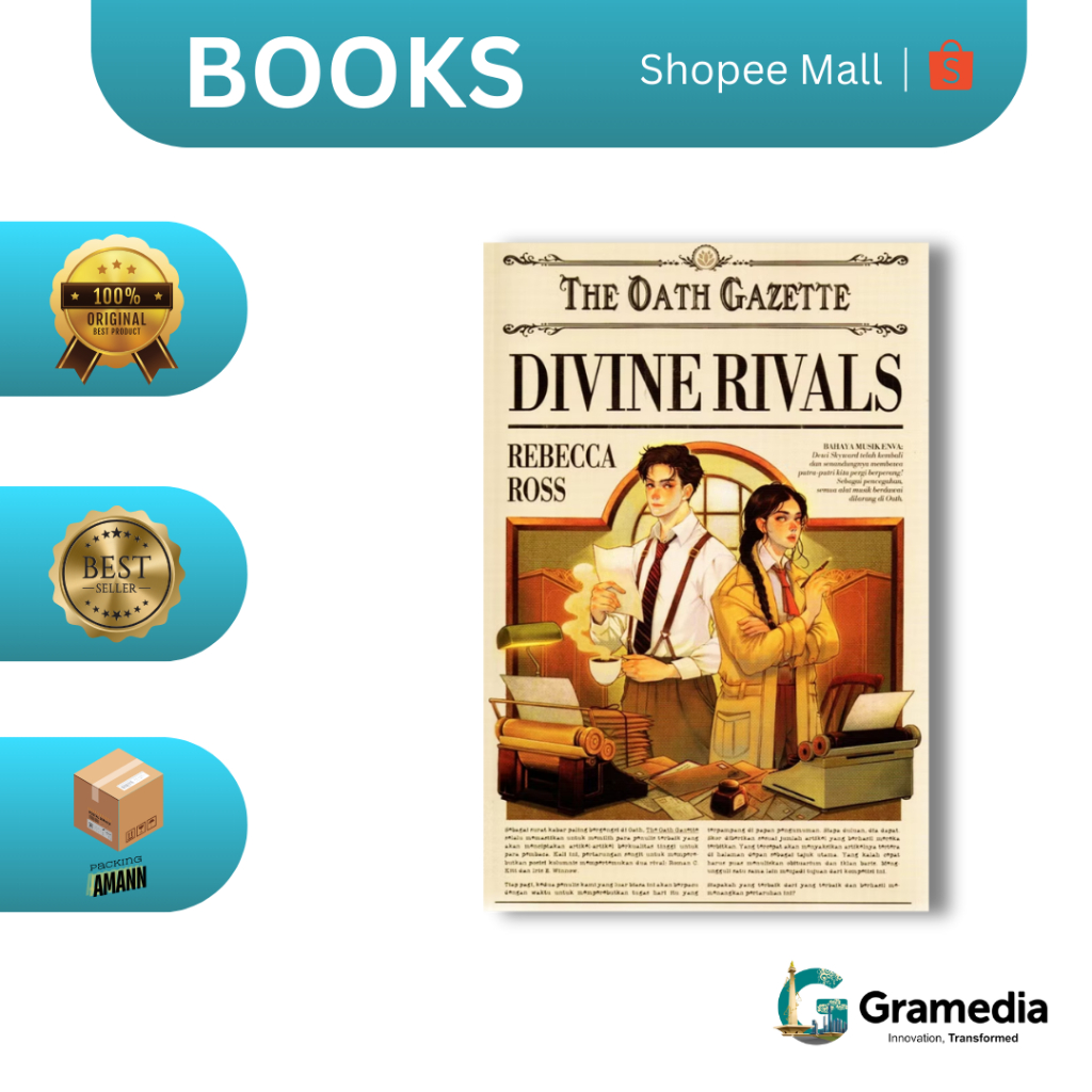 Gramedia MKG - Novel Divine Rivals (Rebecca Ross)