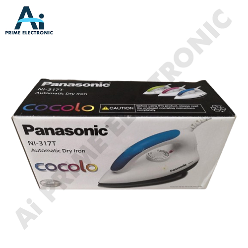 PANASONIC NI 317T COCOLO DRY IRON AUTOMATIC Setrika Listrik Gosokan Baju
