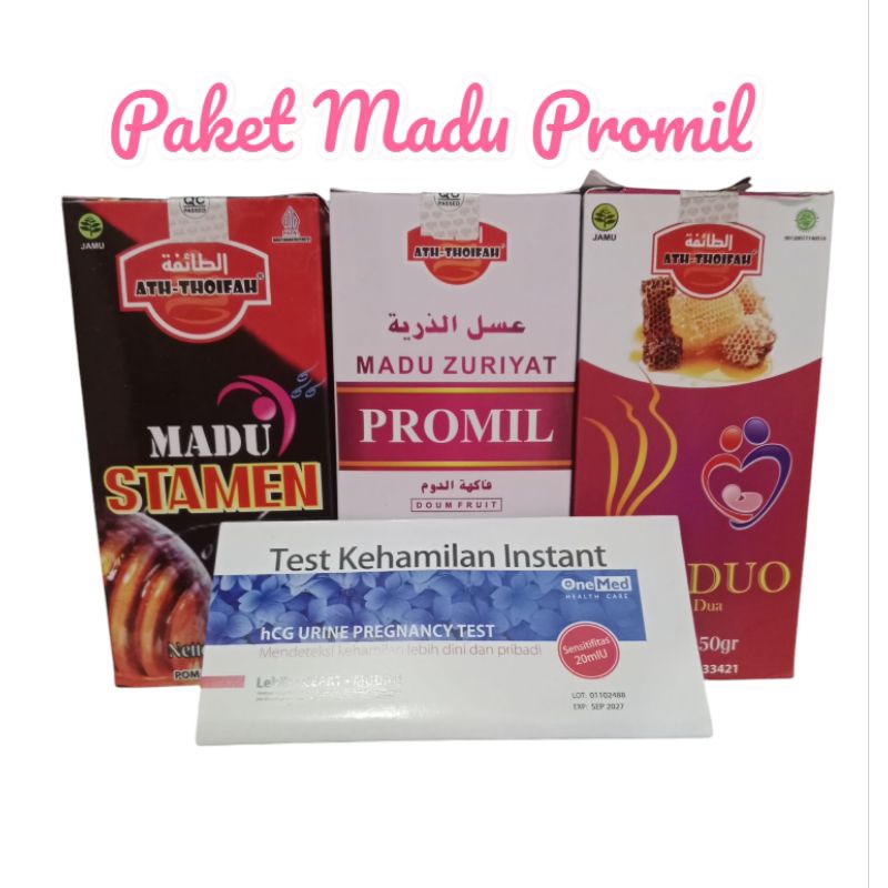 Paket Madu Promil Lengkap | Madu Stamen | Madu Garduo | Madu Zuriat