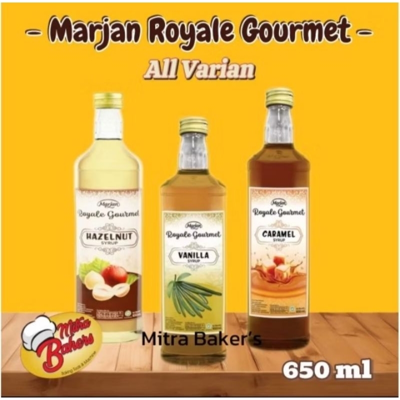 

MARJAN ROYALE GOURMET 650 ML ALL VARIANT