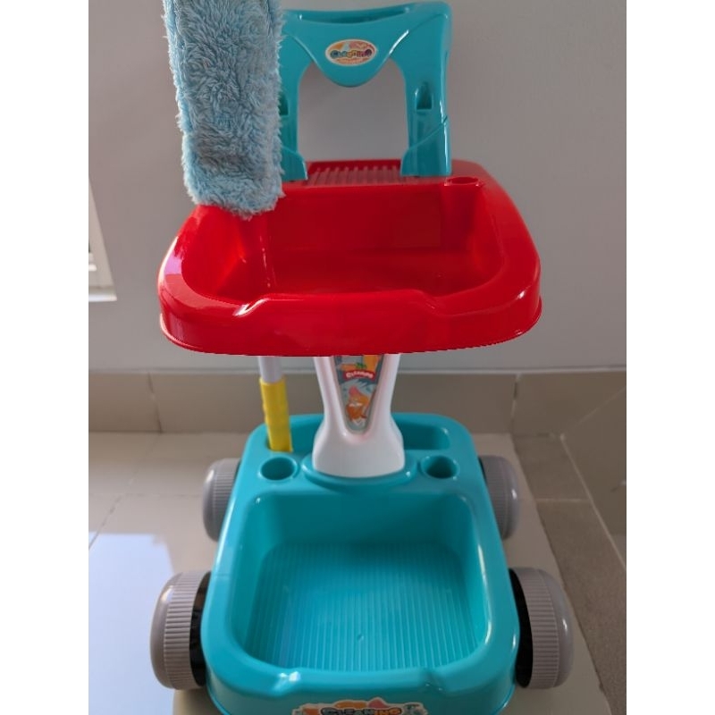 [Preloved] Paket Mainan Trolley- Puzzle Block Warna Warni - Busy book Kamala - Sortir warna warni