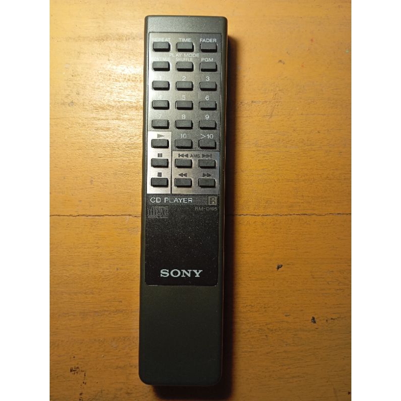 Remote CD player SONY RM-D195 compitable SONY Tested Ready
