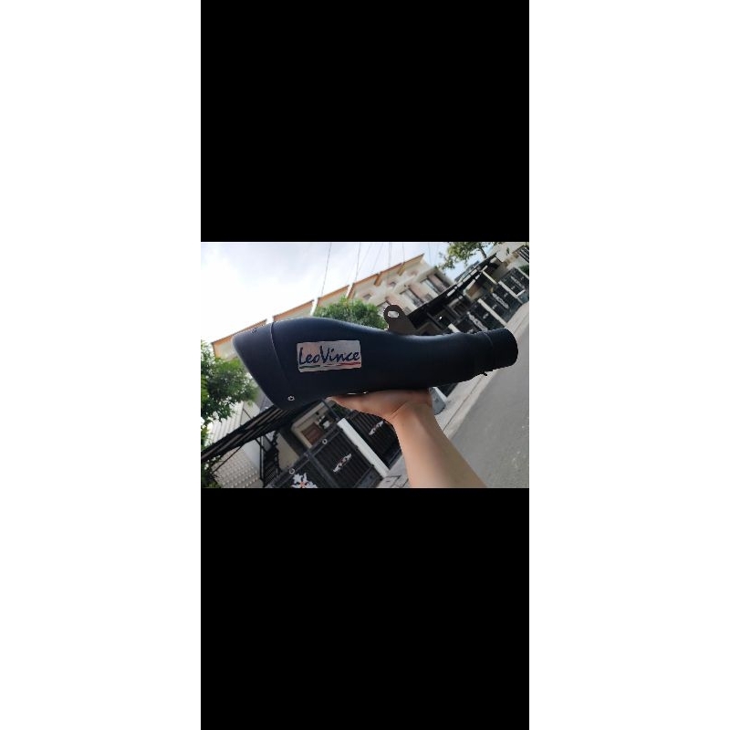 Silincer Original Leovince Cobra Black Italy