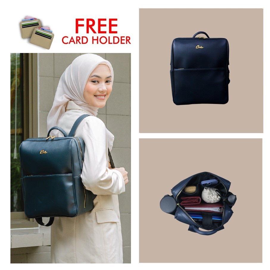 CABS POCKET - Tas Ransel Laptop Kerja Wanita Elegan Terbaru Kekinian - Backpack Rosie