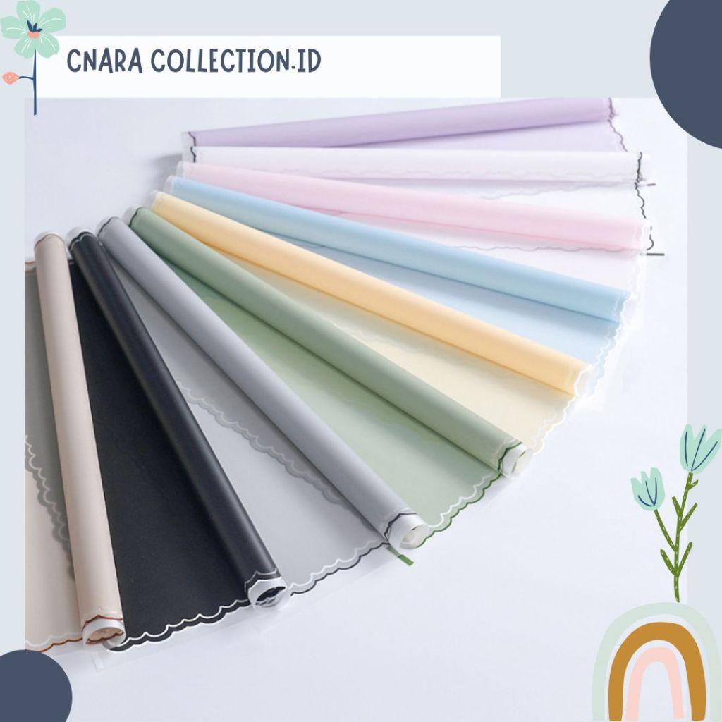 

Kertas buket Cellophane [ 1 Lembar ] Varian Cloud White!!! Termurah harga Grosir