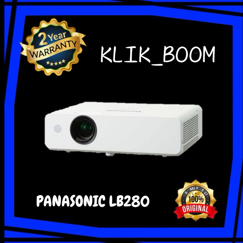 Proyektor Panasonic PT-LB280 2800 Ansi Lumens / Panasonic LB280 / Panasonic LB 280 / Proyector / Pro
