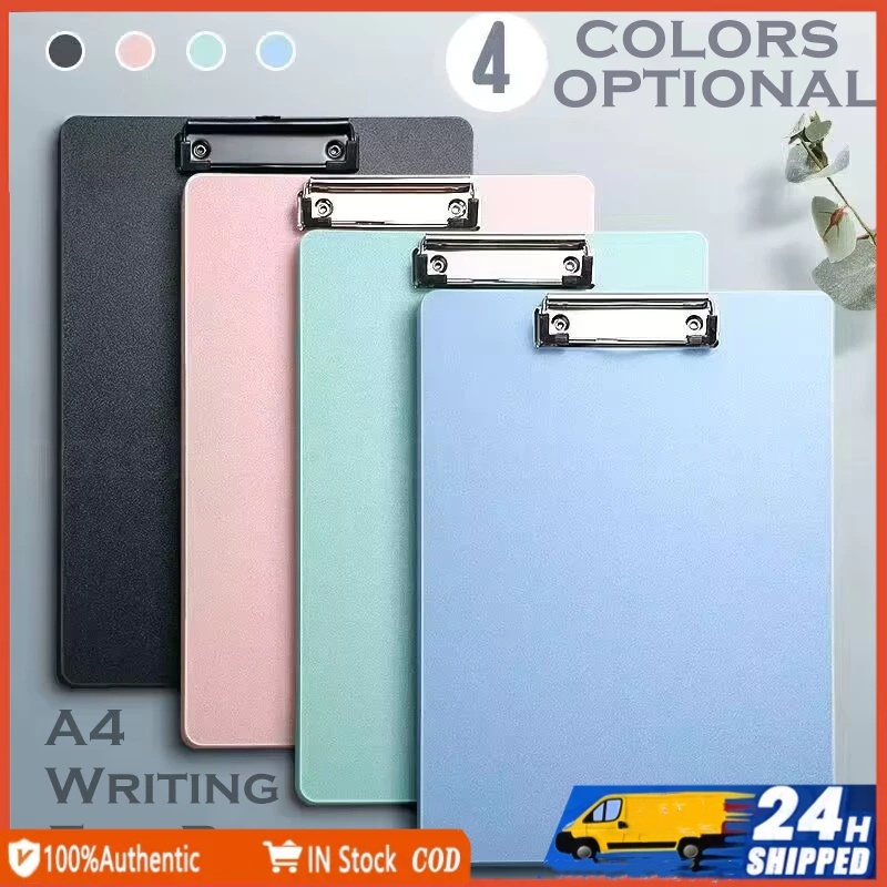 

Clipboard A4 Papan Jalan ATK fleksibel ringan Papan Ujian folio warna pastel bisa digantung Clip board clipfolder test board Map dokumen jepitan penyimpanan kertas Organizer file sekolah kantor pelajar
