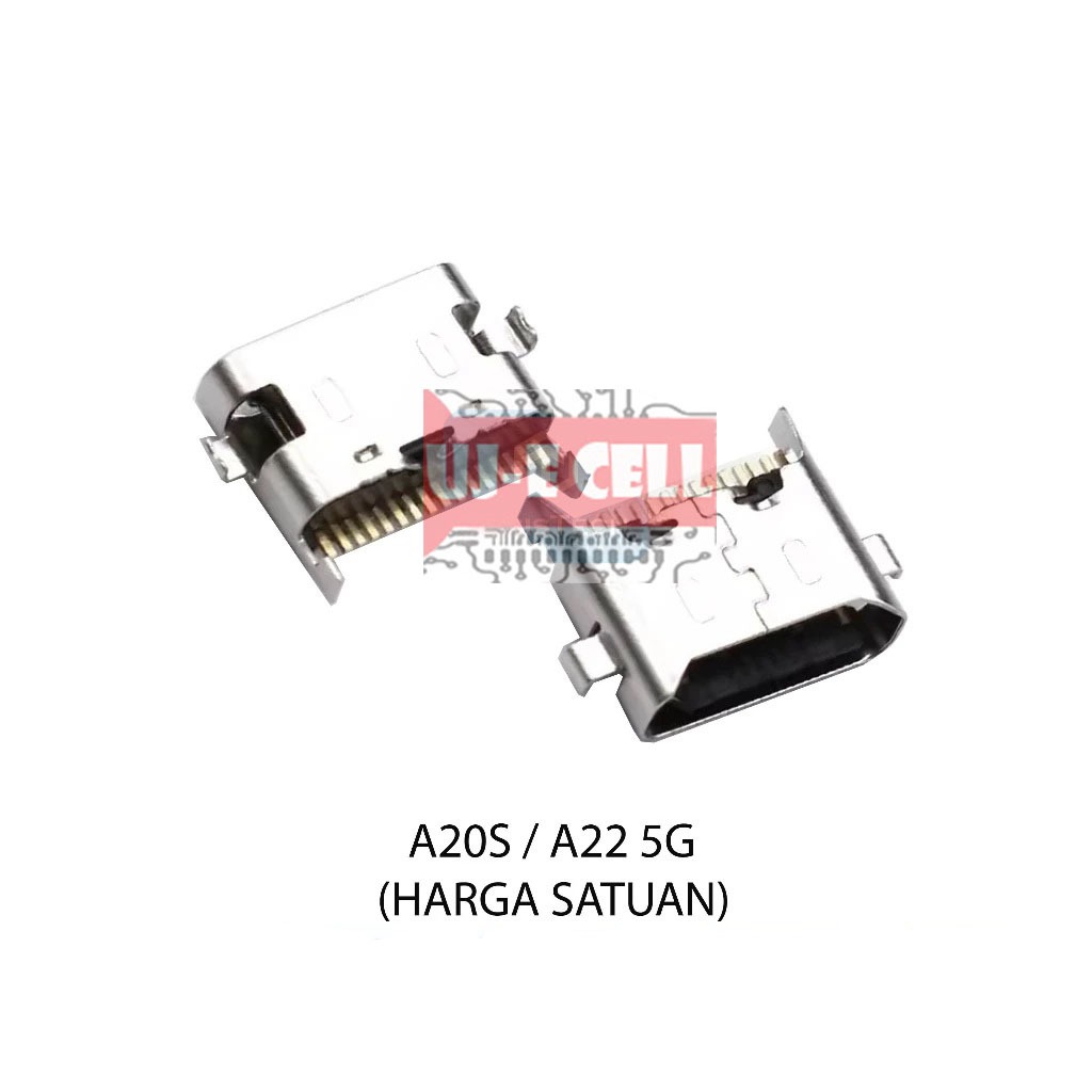 KONEKTOR LUBANG CAS CHARGER SAMSUNG A20S - A22 5G - ORI
