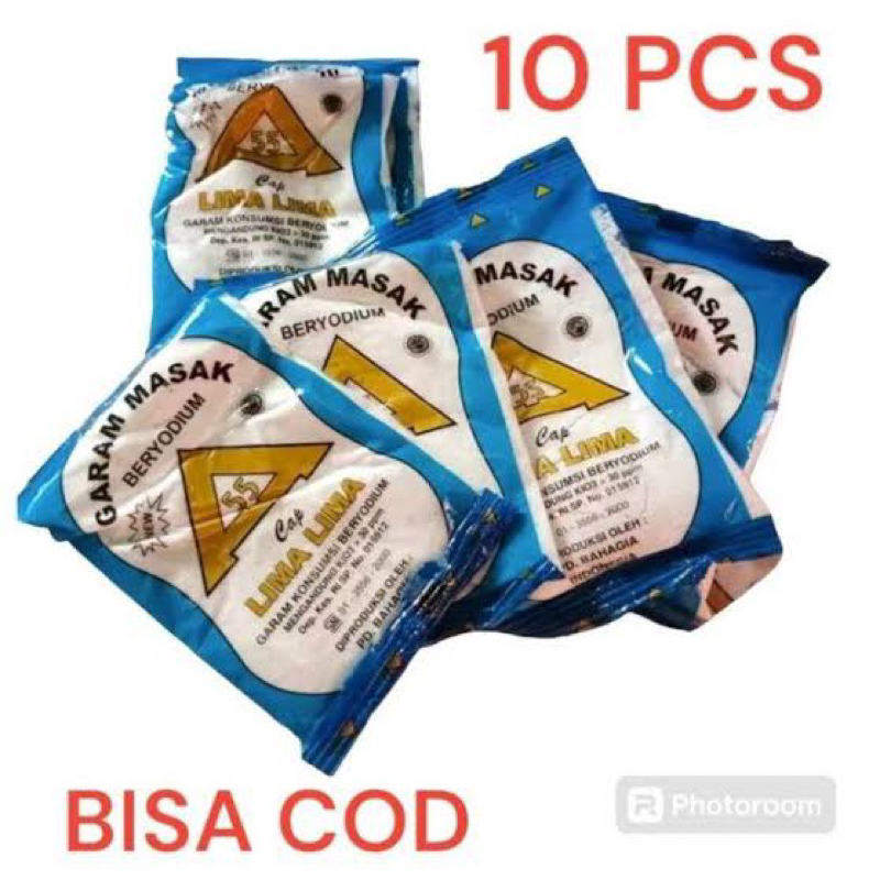 

Garam Masak Halus 10 Pcs Bahan Masakan Garam Masak