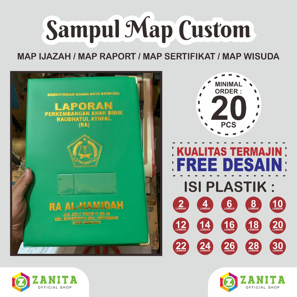 

MAP IJAZAH BUSA HOTPRINT PRESS K13 | MAP SERTIFIKAT MAP WISUDA