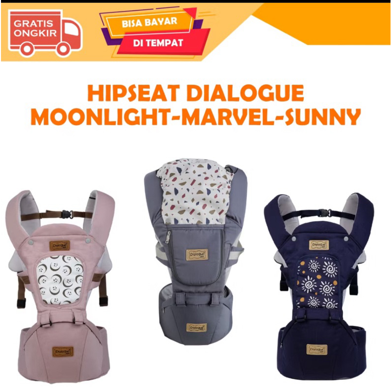 Dialogue Gendongan Bayi Gendongan Hipseat Dialogue 7in1 Sunny Series Moonlight Series Marvel Series