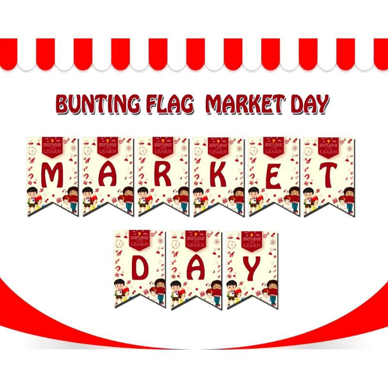 flag banner market day | marketday property | flag banner | market day