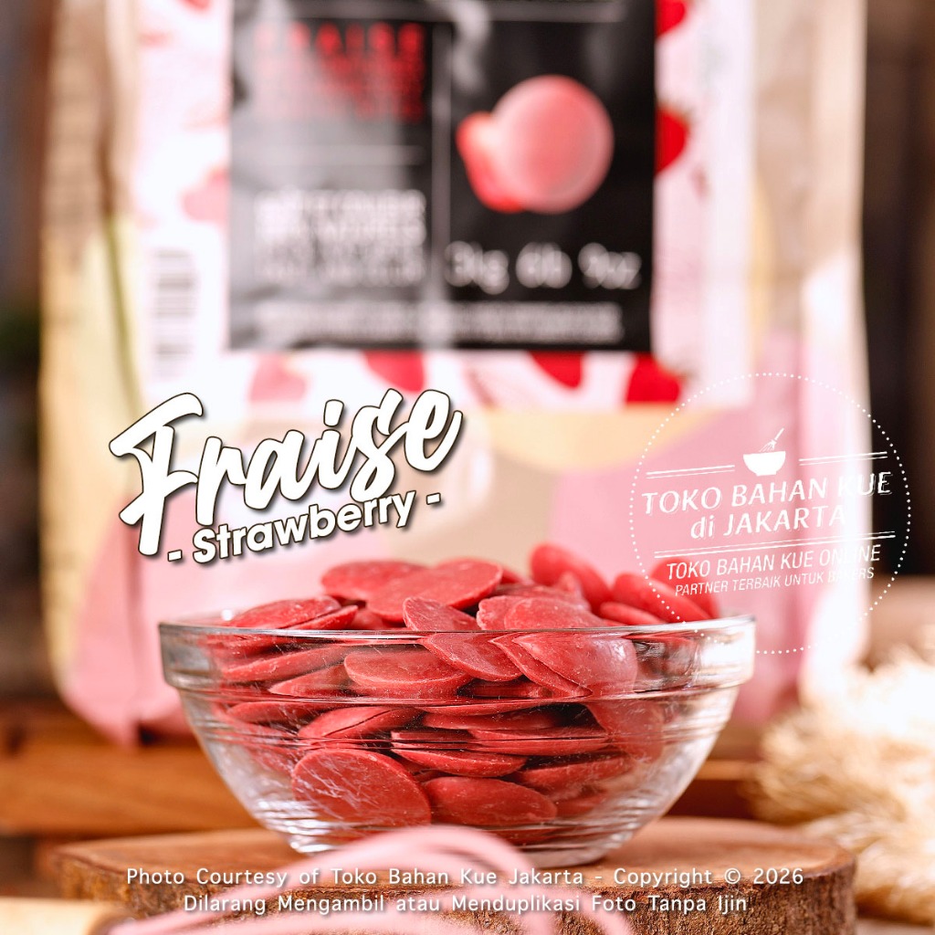 

Valrhona Fraise Strawberry Inspiration 1kg Chocolate Couverture