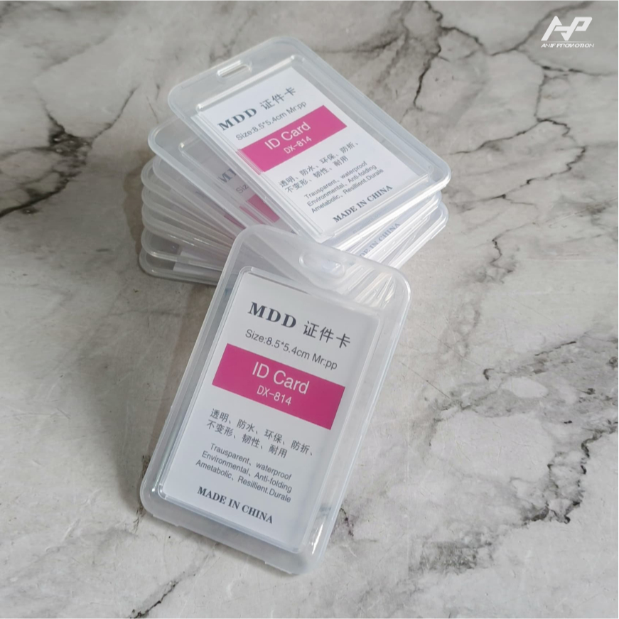 

TEMPAT KARTU/ CASING ID CARD/ ID CARD HOLDER/ CASE/ TEMPAT NAMETAG PLASTIK BUKA TUTUP