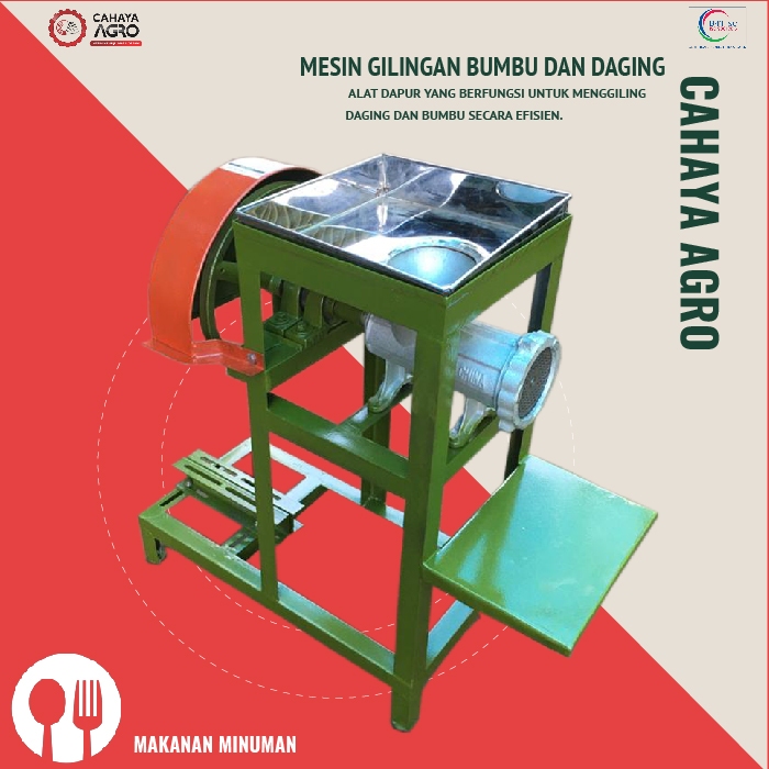 Mesin Giling Bumbu dan Daging