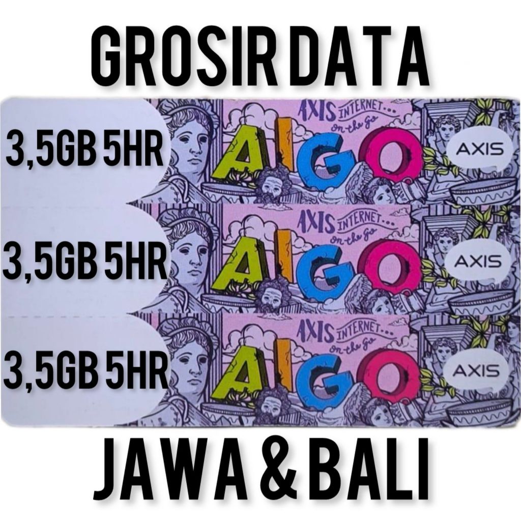 Voucher AXIS MINI 3.5GB 5HARI (Lokal Jawa & Bali)