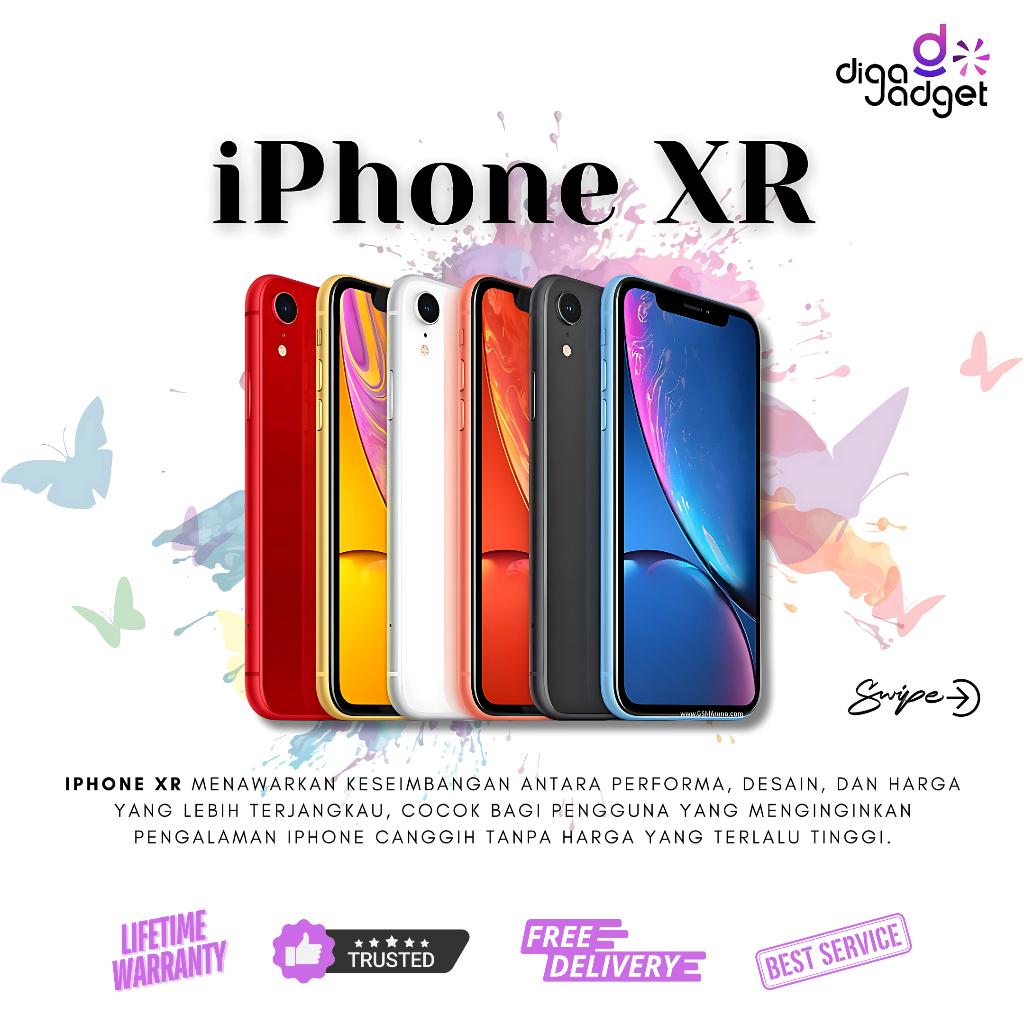 iBox | iPhone Xr 64Gb | 128Gb | 256Gb Fullset Original Resmi