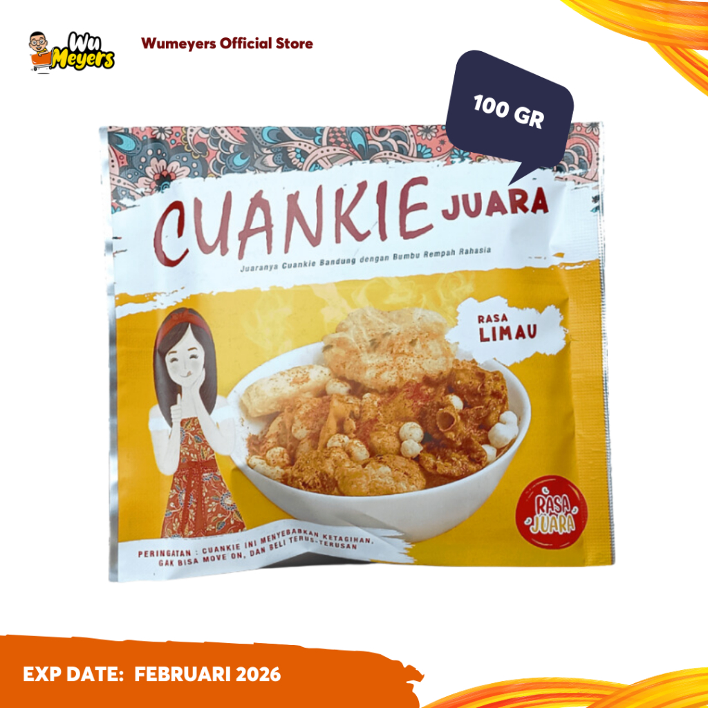 

Rasa Juara Cuankie Limau Instan | Cuanki Juara Instan Limau 100gr