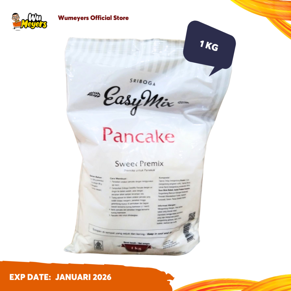 

Tepung Easymix Sriboga Pancake 1 Kg