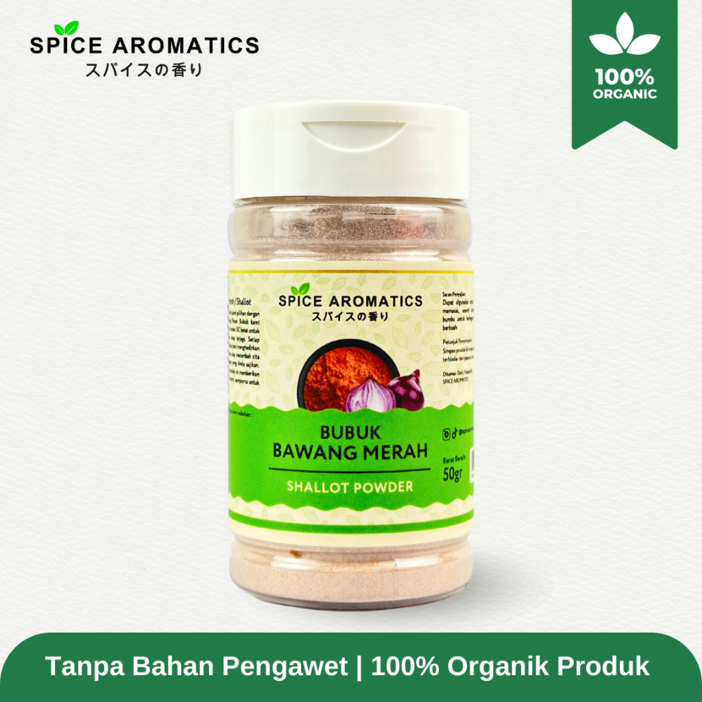 

SPICE AROMATICS Bubuk Bawang Merah / Shallot Powder Premium Quality