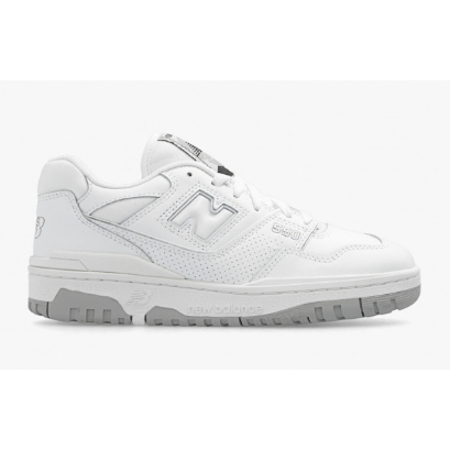 Sepatu Sneakers nb Unisex White Grey 550PB1