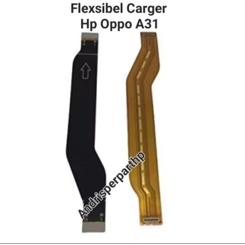 flexsibel charger conektor oppo a31 original