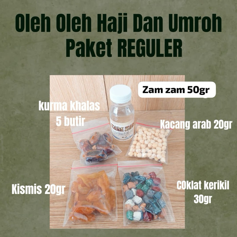 

Paket Regular OLEH OLEH Umroh Haji Oleh Oleh Umroh Haji Regular