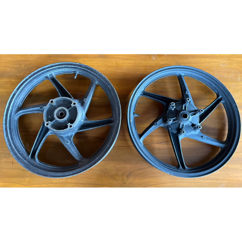 Velg CB150R Old Set Depan Belakang Ori copotan Velg CB 150 R ENKEI R17 Ring17 belum pnp Ninja R Ninj