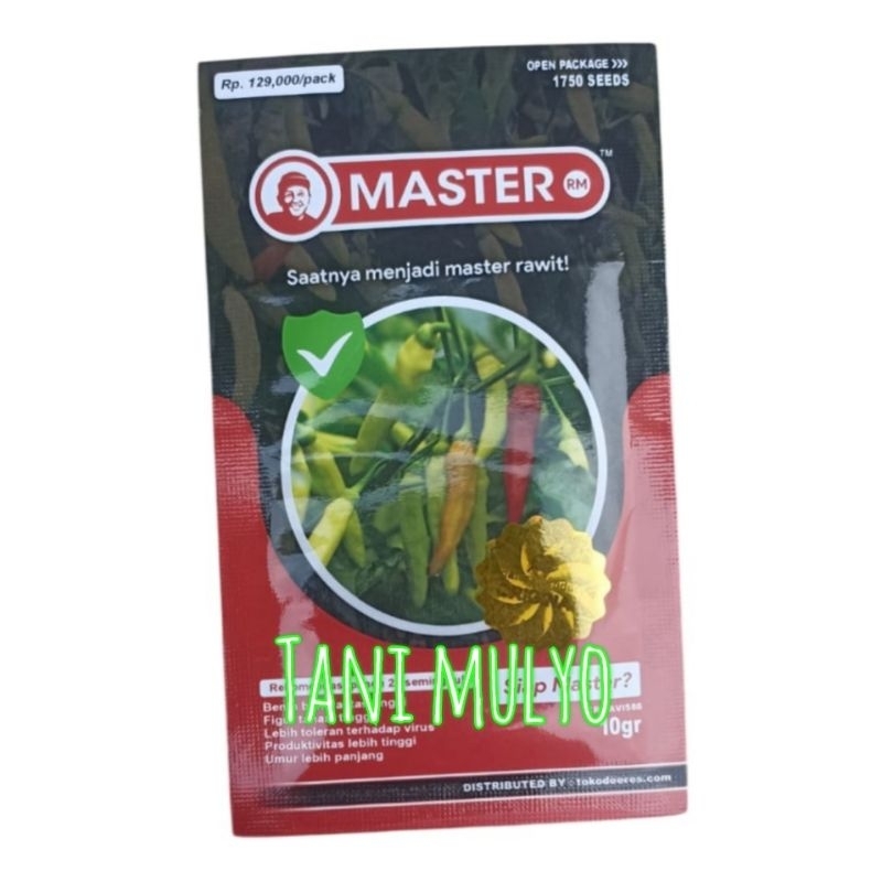 Benih Cabe Rawit MASTER isi 10g