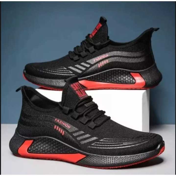 Sepatu Sneakers Pria YZ17 Sepatu Sport Sepatu Casual