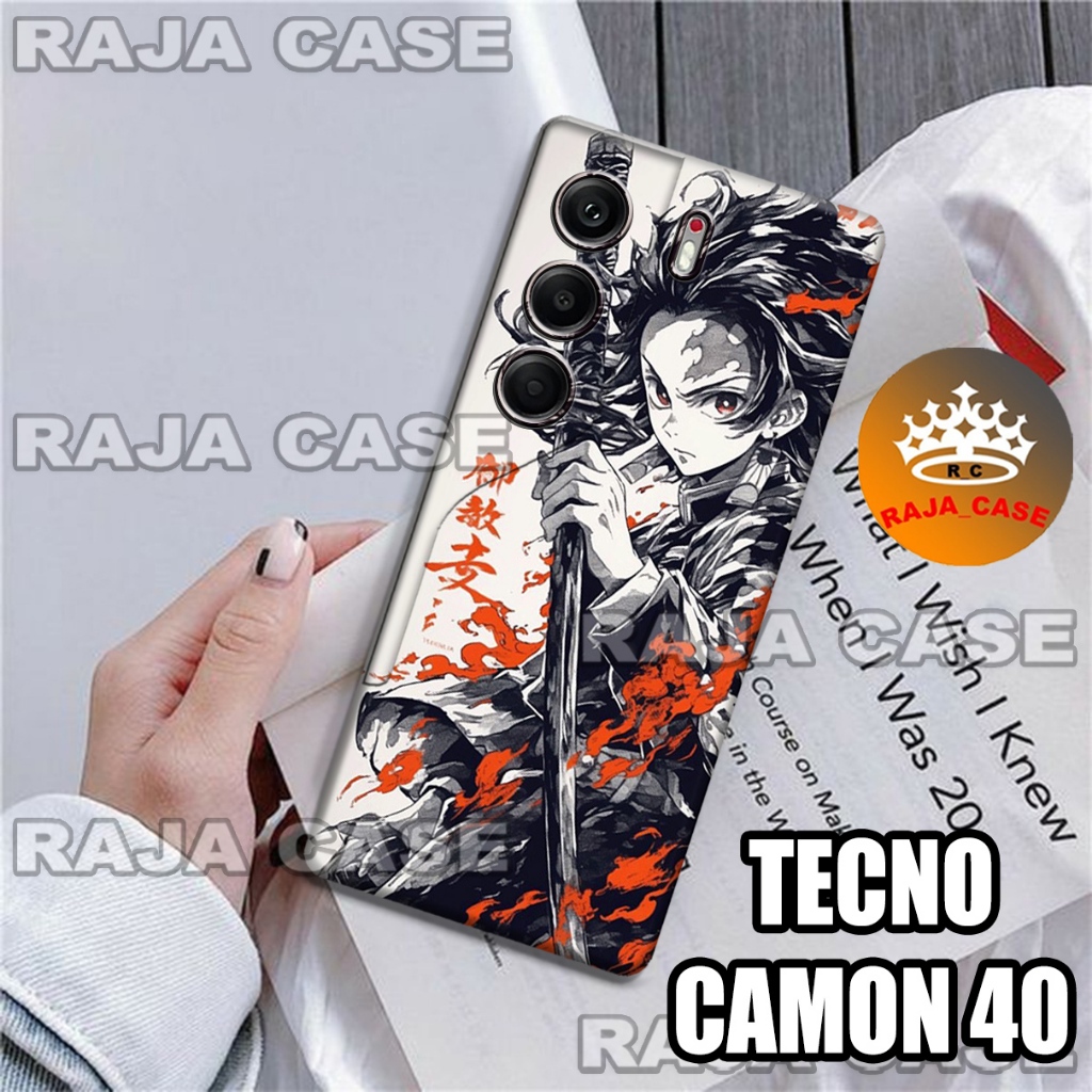 Rc34/Softase karet TECNO CAMON 40 - Motif Cowok - Case Hp TECNO CAMON 40 - Casing TECNO CAMON 40  - 