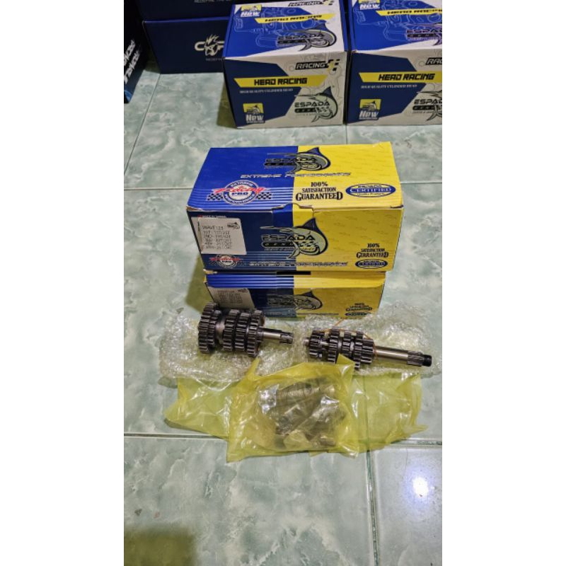 RASIO SUPRA 125 ESPADA RACING GEAR BOX RATIO SUPRA125, KARISMA 5SPEED