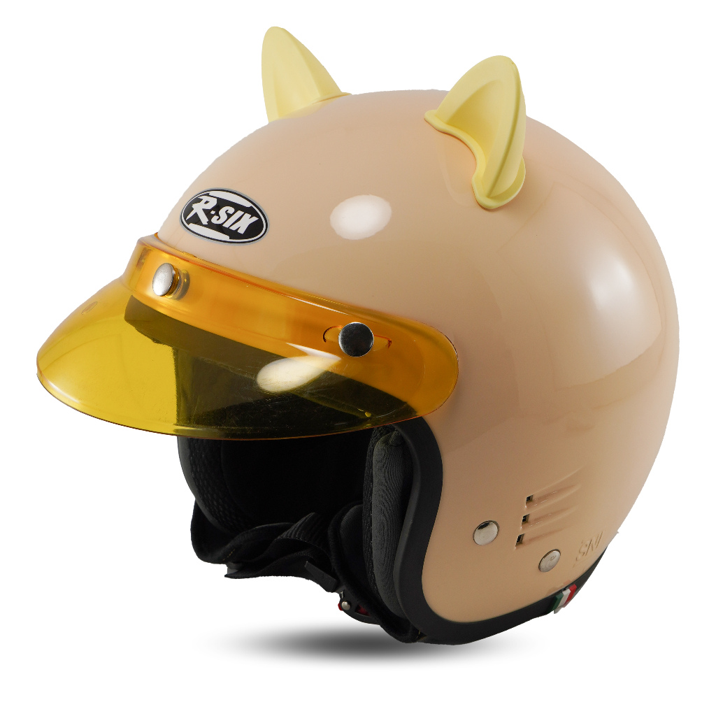 HELM BOGO DEWASA WANITA PRIA GRADASI TELINGA KUCING SNI