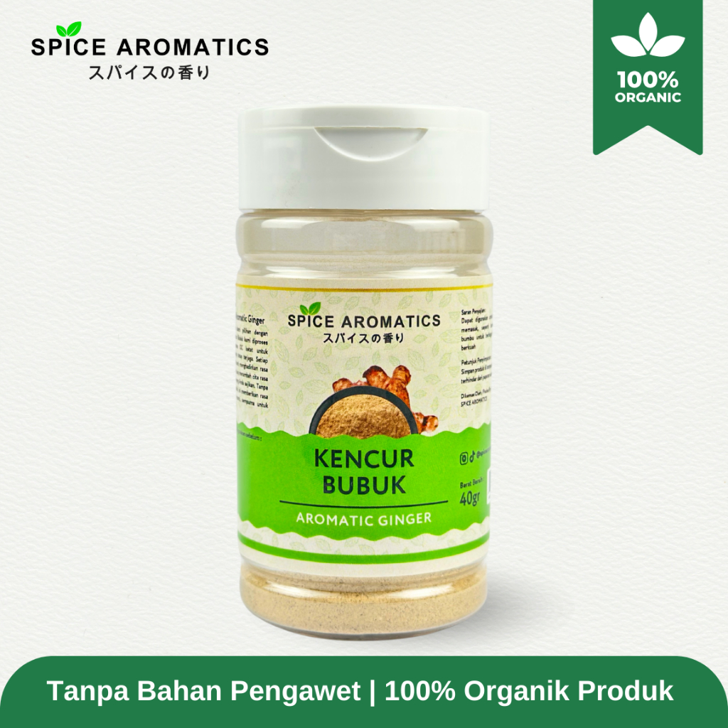 

SPICE AROMATICS Kencur Bubuk / Aromatic Ginger Premium Quality