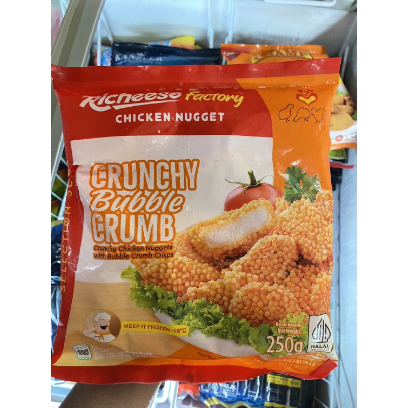 

Richeese Crunchy Bubble Crumb Nugget 250 gr
