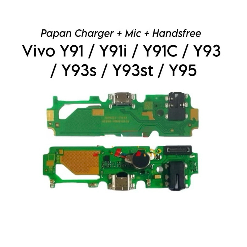KONEKTOR CAS 1PAPAN VIVO Y91 /Y91C / Y93 /Y95 / Y90  / FLEXIBLE CONNECTOR CHARGER VIVO Y91