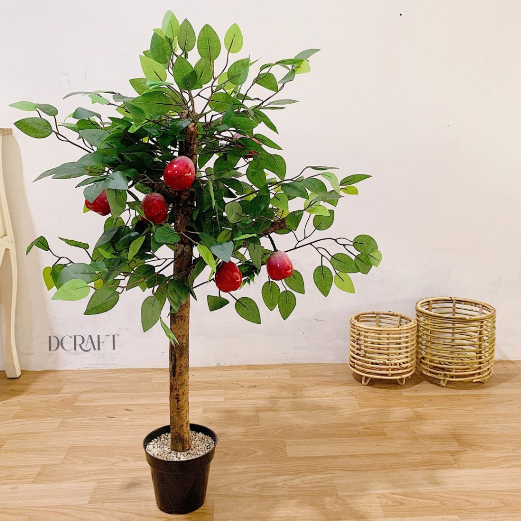 Tanaman Buah Plastik Dekorasi Pohon Buah Artificial Murah