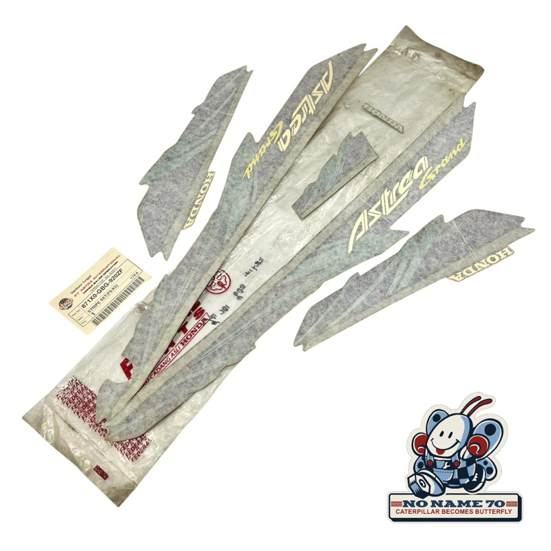 Striping Sticker Stiker Lis Body Honda Astrea Grand Limited Edition 97 Original