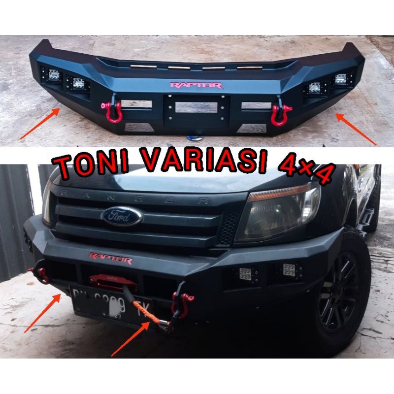 Bemper Bumper Depan Ford Ranger T6 Model Raptor
