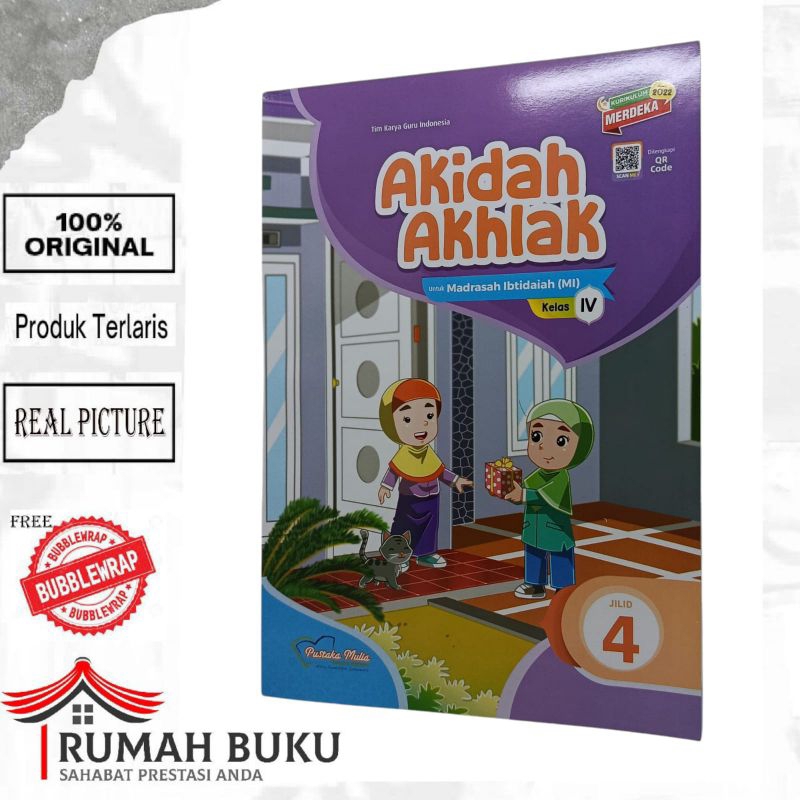 Akidah akhlak pustaka mulia kelas 4 kurikulum merdeka