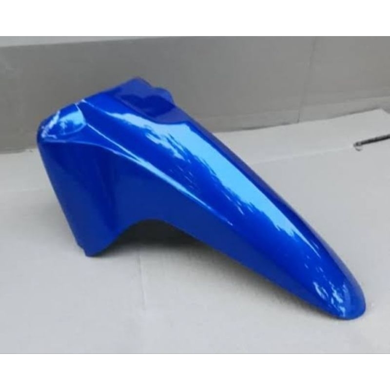spakbor slebor depan Honda supra x 125 fi tahun 2015-2017 biru original