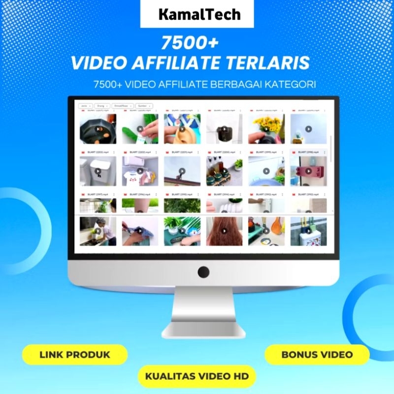 7500+ Video Produk Viral Untuk Shopee Affiliate | Shopee Affiliate